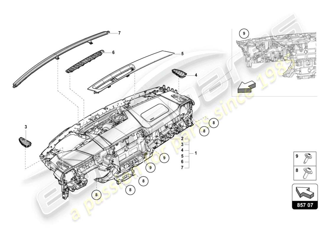 part diagram containing part number 4ml857009e14x