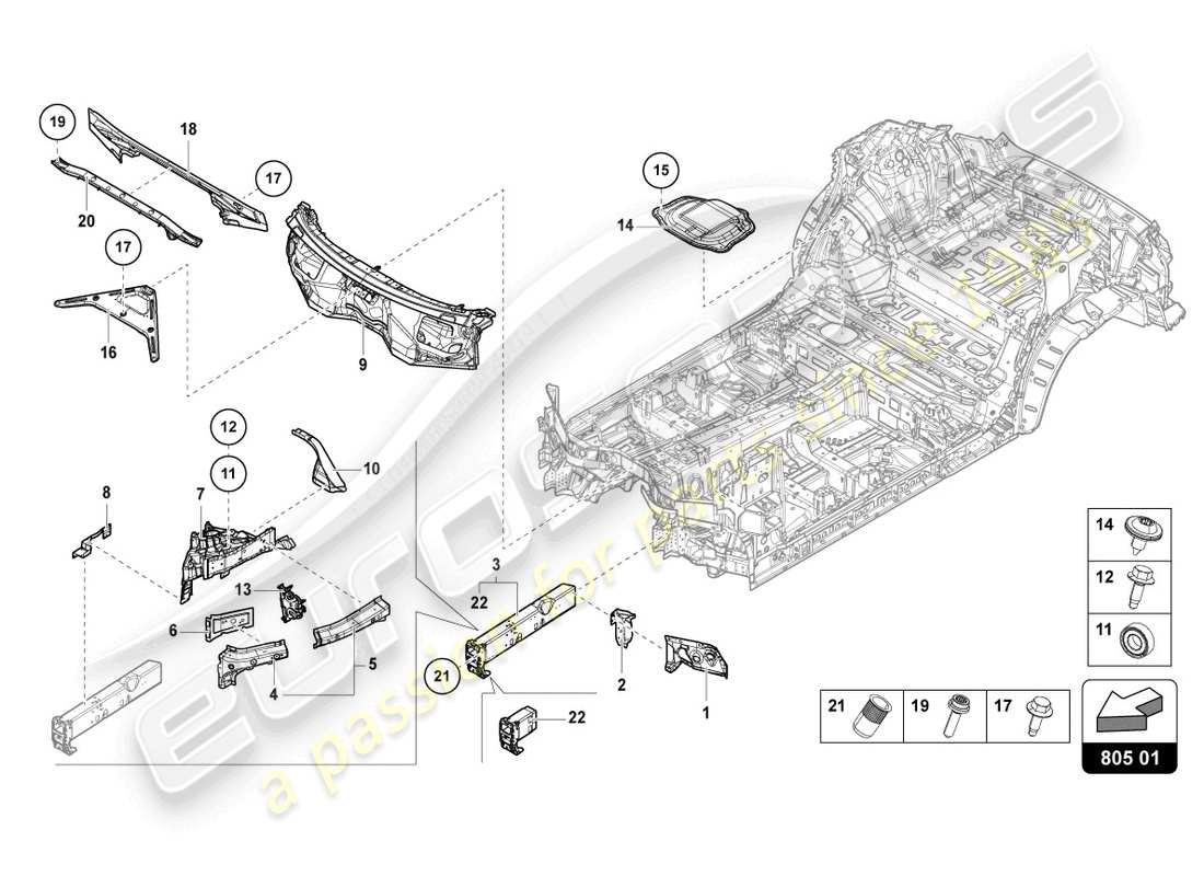 part diagram containing part number 4m0805109g