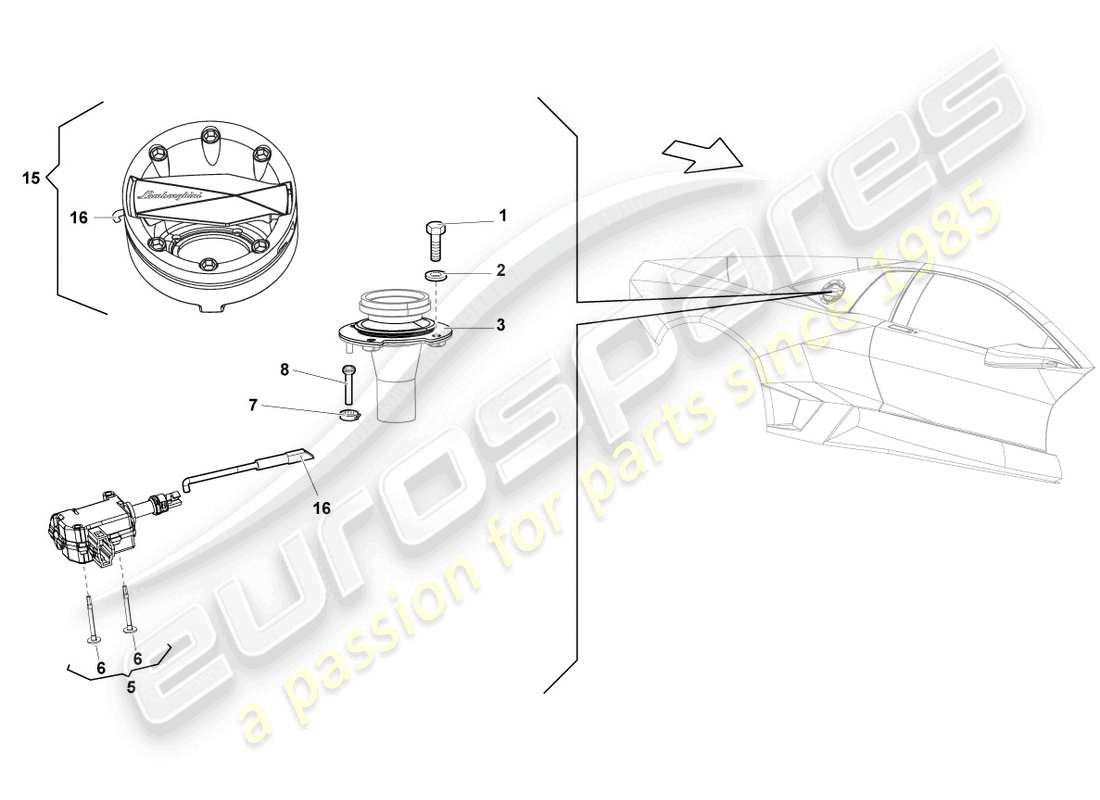 part diagram containing part number 8z0862167