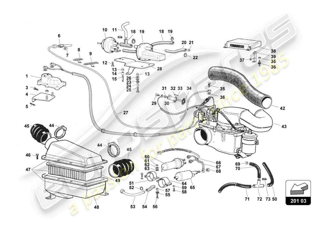 part diagram containing part number 001528237