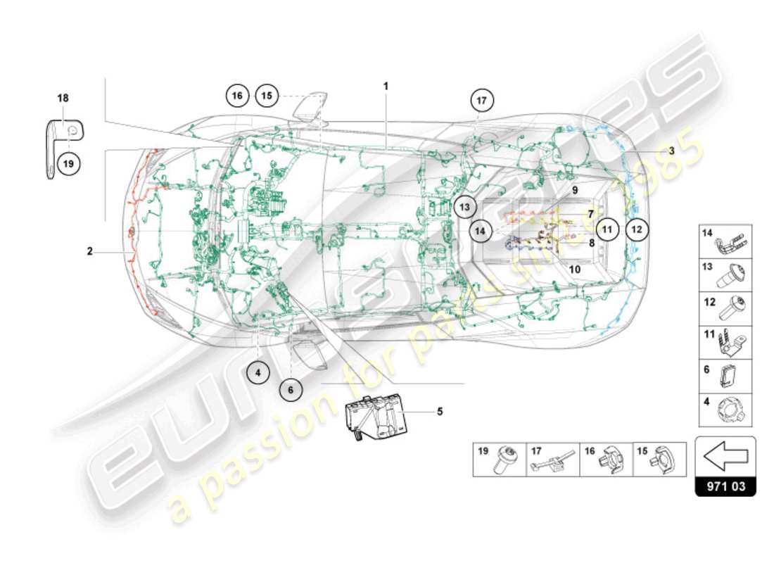 part diagram containing part number 4t0971095ab