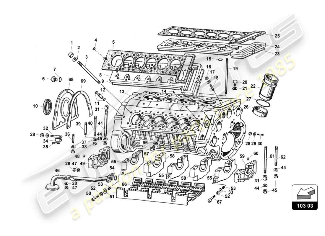 part diagram containing part number 001828041