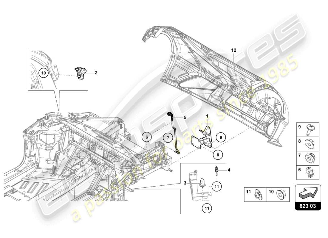 part diagram containing part number n91261601