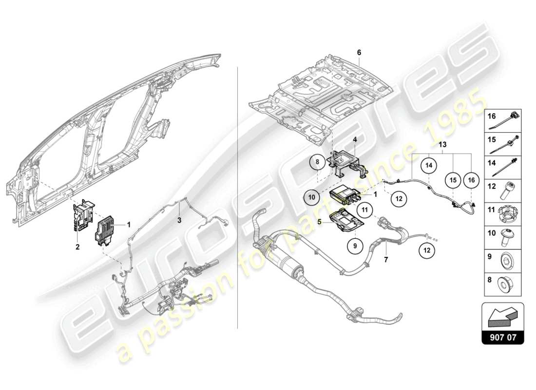 part diagram containing part number 4m0907371g