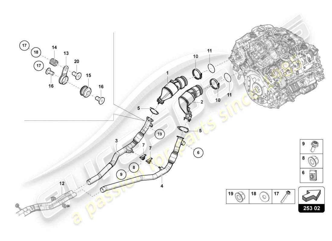 part diagram containing part number 4m0253099