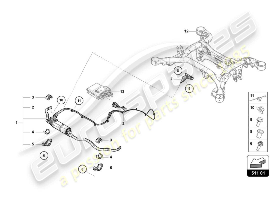 part diagram containing part number 4m0501142e