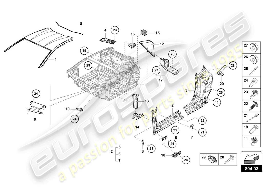 part diagram containing part number 4t3805380