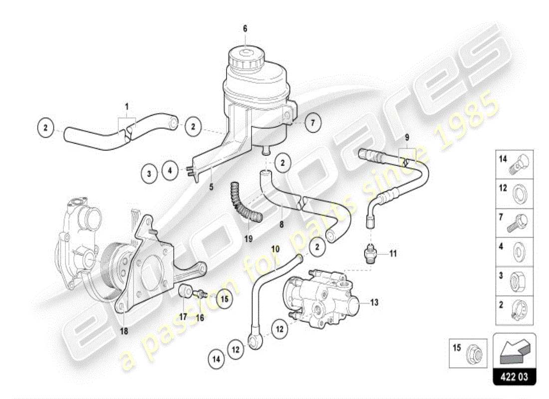 part diagram containing part number 004034563