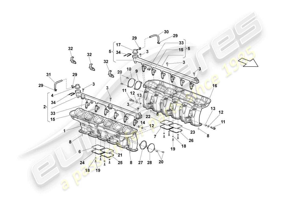 part diagram containing part number 07m133681e