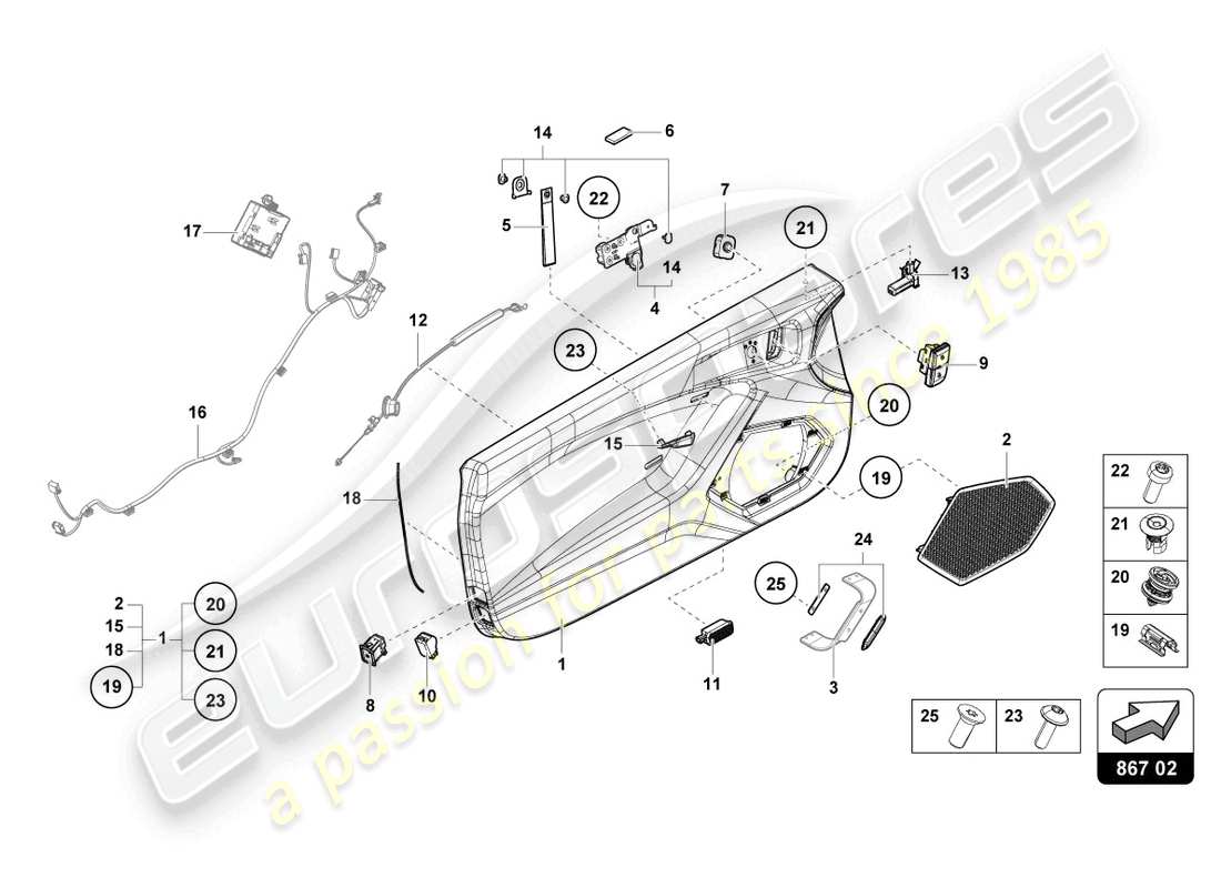 part diagram containing part number 8z0919238