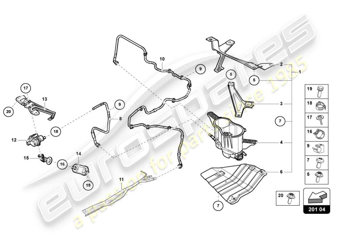 part diagram containing part number 4m4201782a