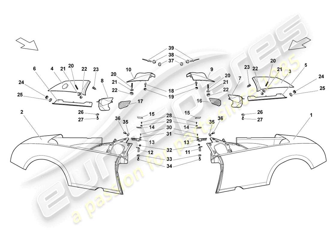 part diagram containing part number 008300510