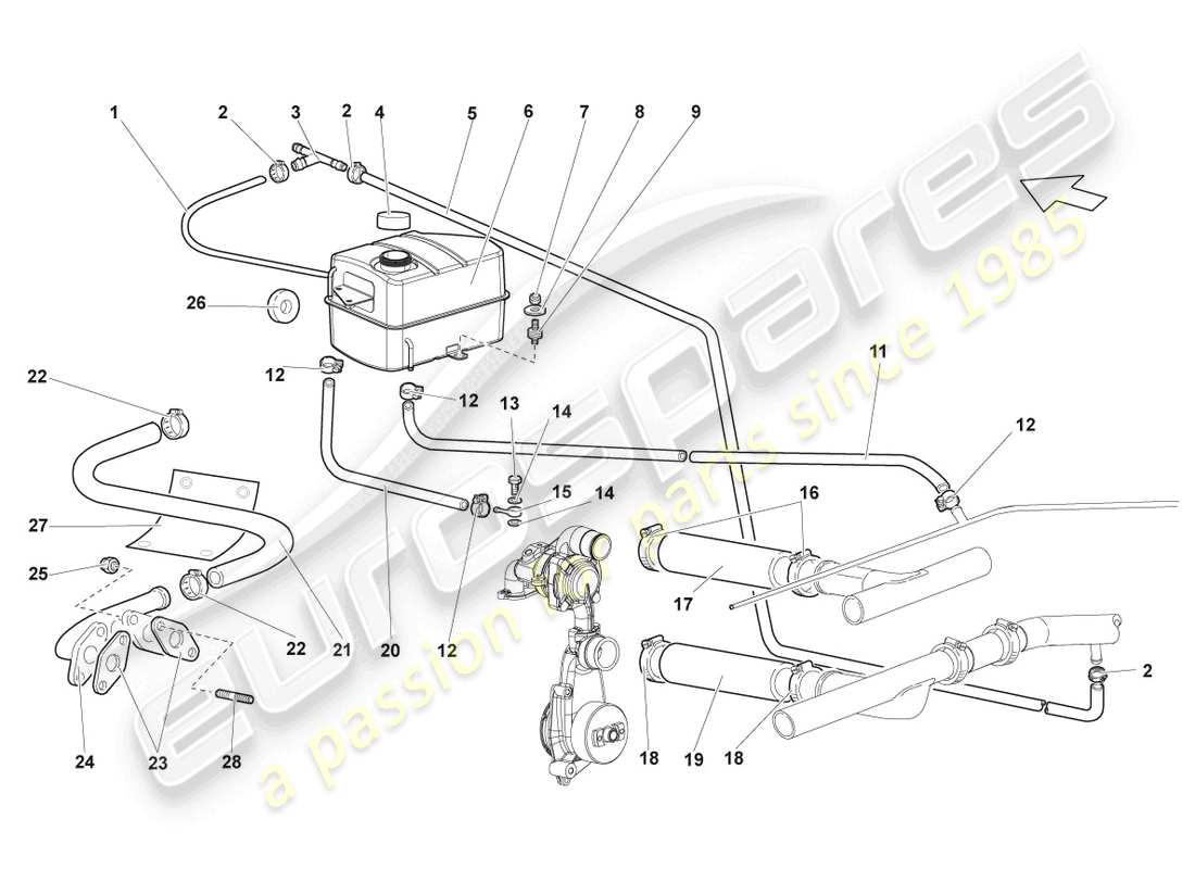 part diagram containing part number 07m121407b