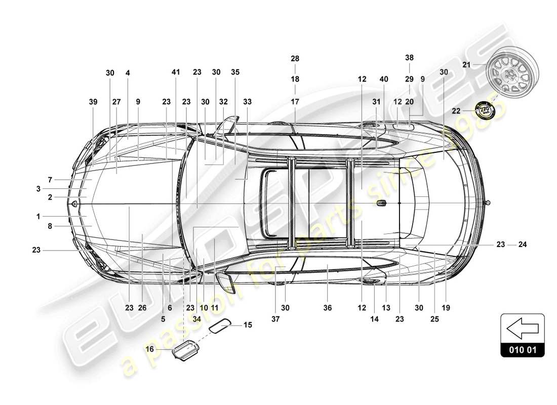 part diagram containing part number 4ml010531c