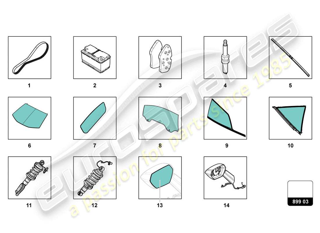 lamborghini 2021 (evo coupe) for pick-up part diagram