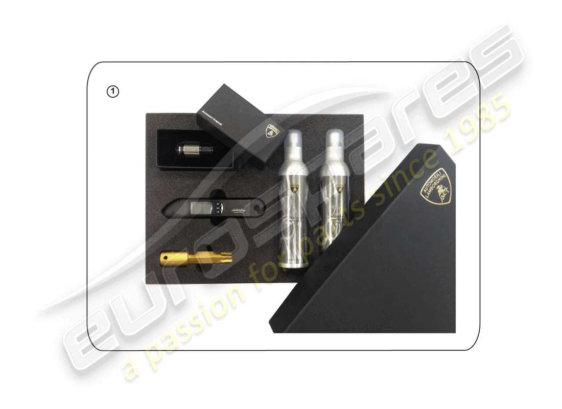 lamborghini lp570-4 sl (accessories) accessory pack part diagram