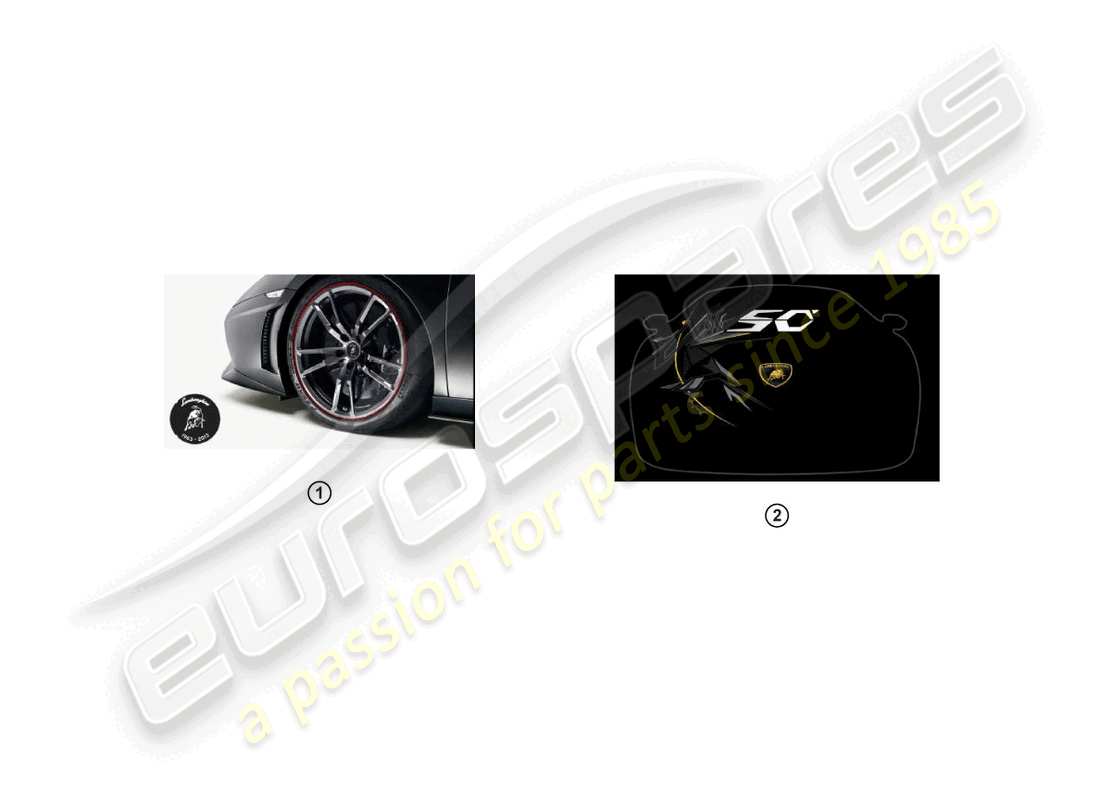 lamborghini lp570-4 sl (accessories) retrofit kit parts diagram