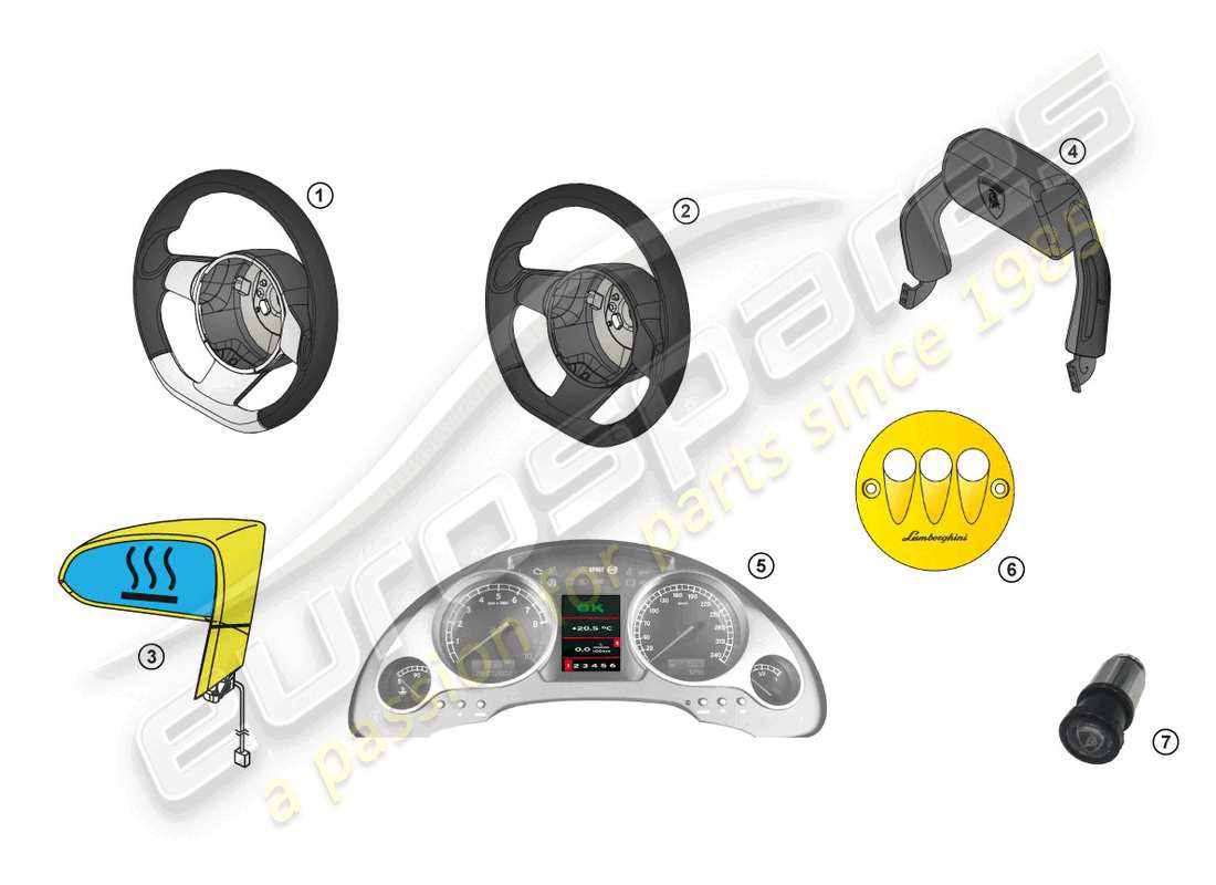 lamborghini lp560-4 coupe fl ii (accessories) retrofit package parts diagram