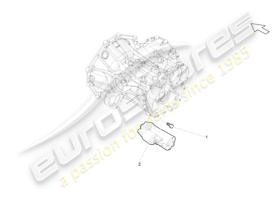 lamborghini lp560-4 spider (2013) starter part diagram