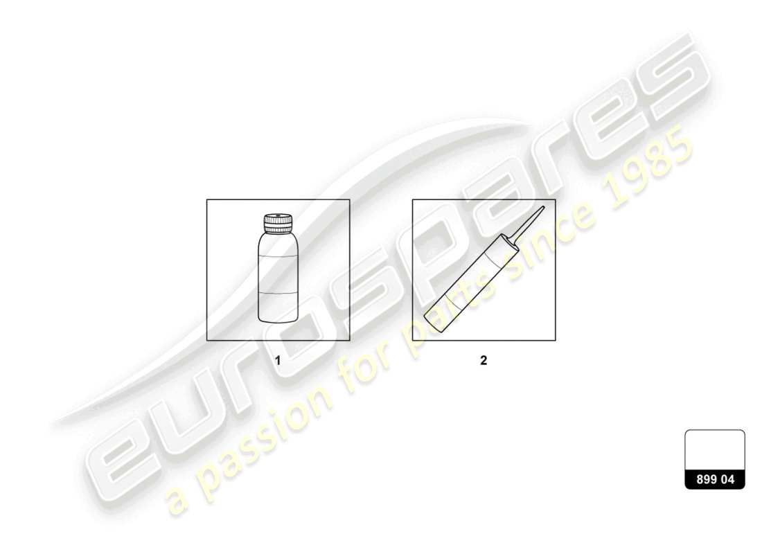 lamborghini urus performante (2023) maintenance part diagram
