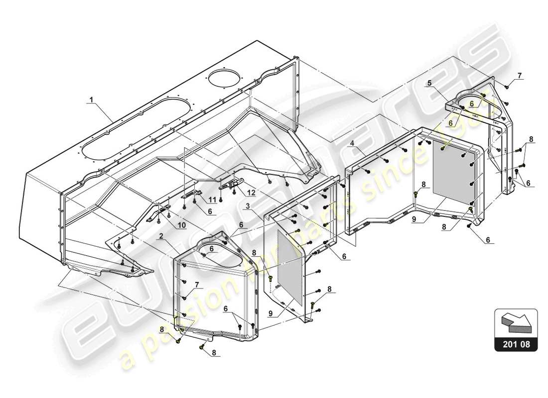 part diagram containing part number n10644404