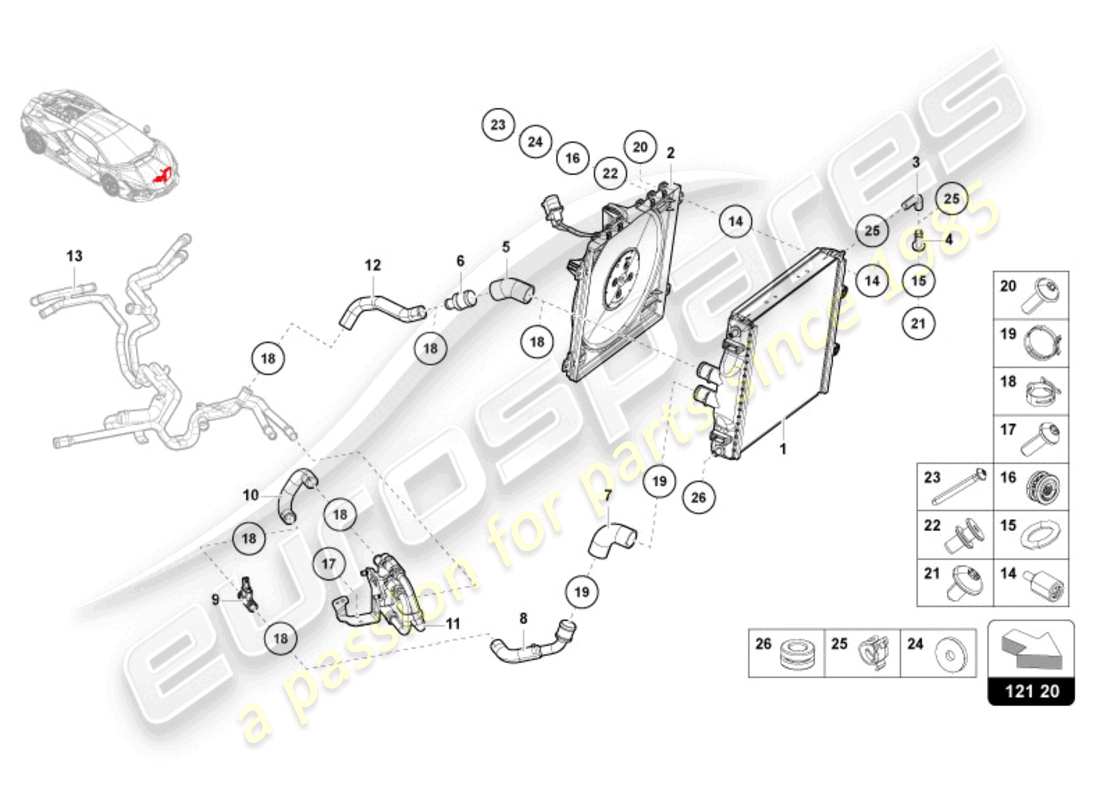part diagram containing part number n90543602