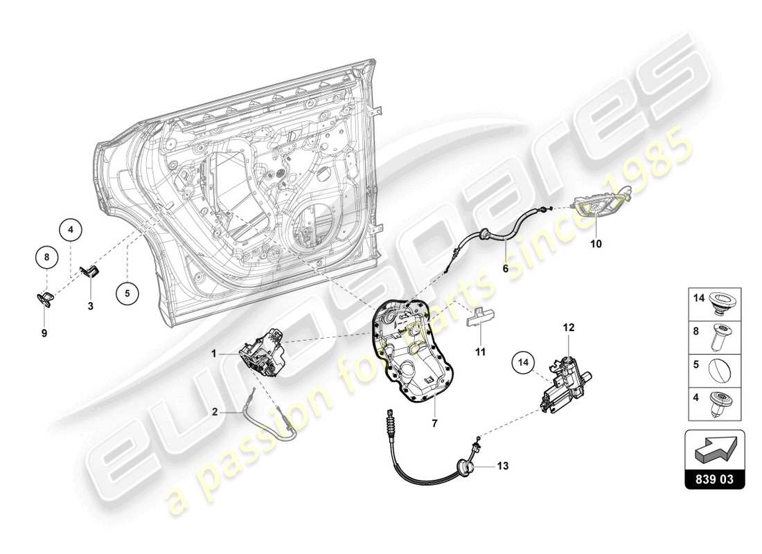 part diagram containing part number 4h0837111