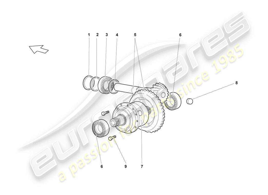 part diagram containing part number 0b9517201