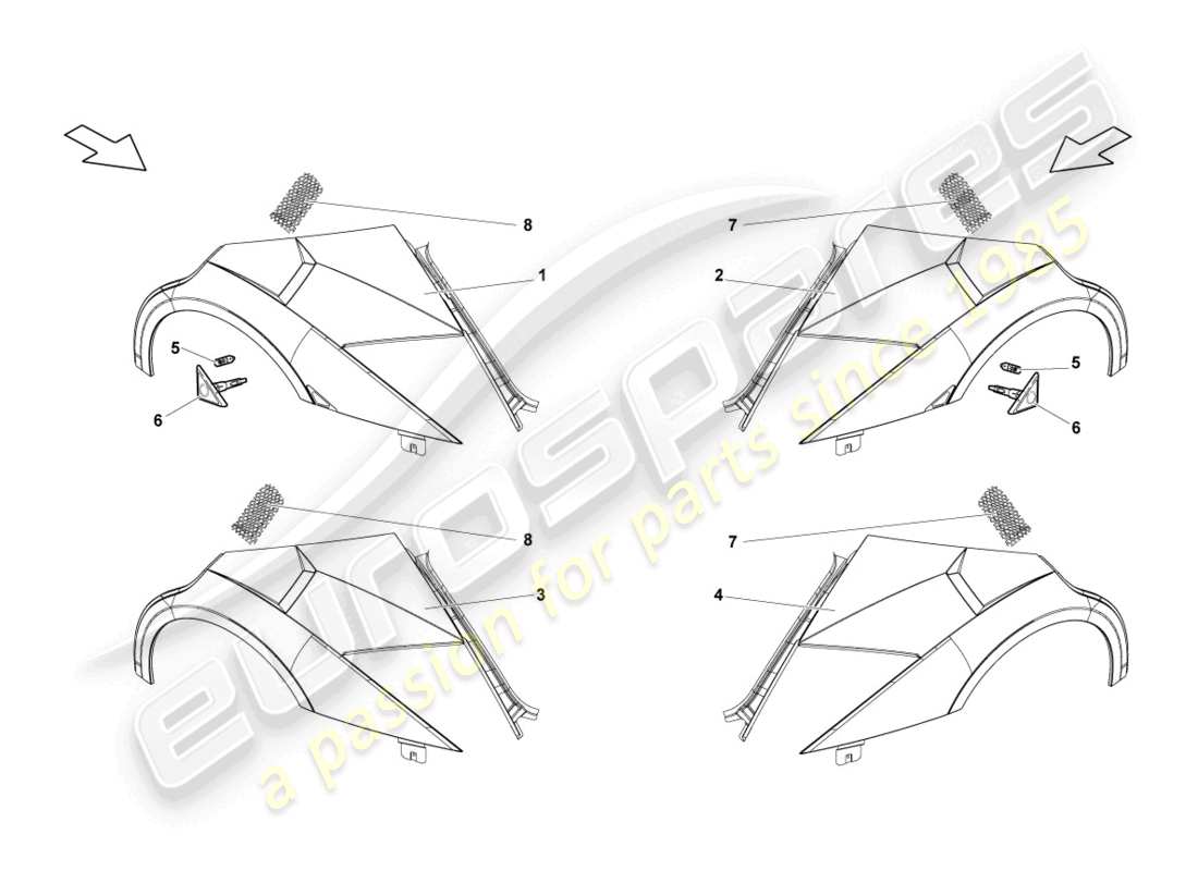 part diagram containing part number 429821105