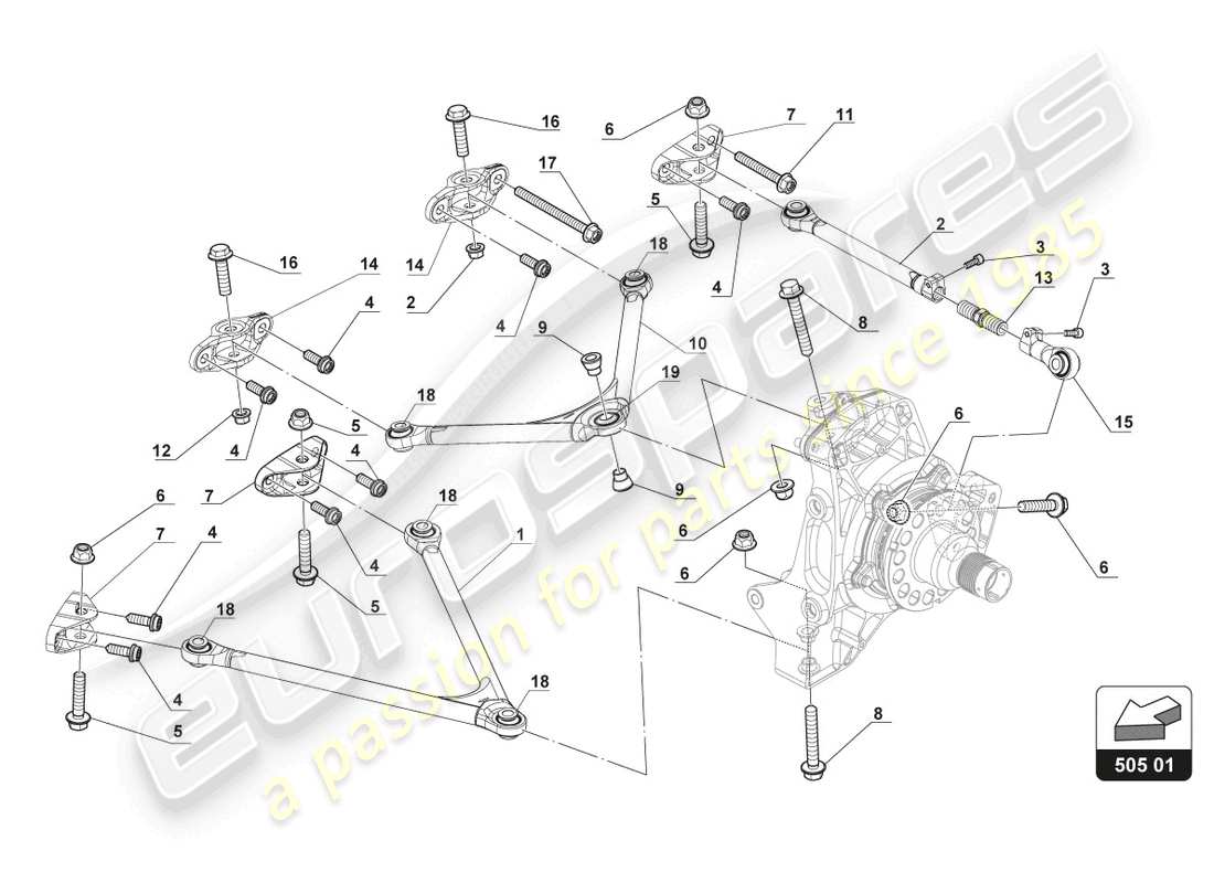 part diagram containing part number 4sa407457