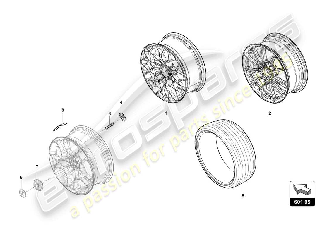lamborghini 2021 (sto) wheels/tyres front part diagram