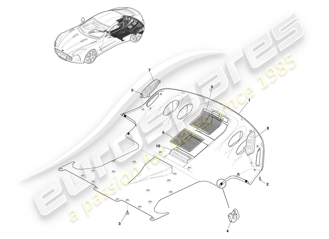 part diagram containing part number 12023-03-8614-aa