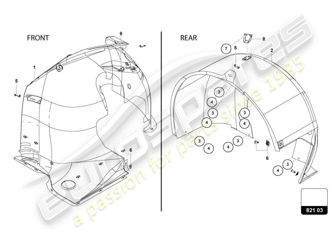 part diagram containing part number 4ta898043bs