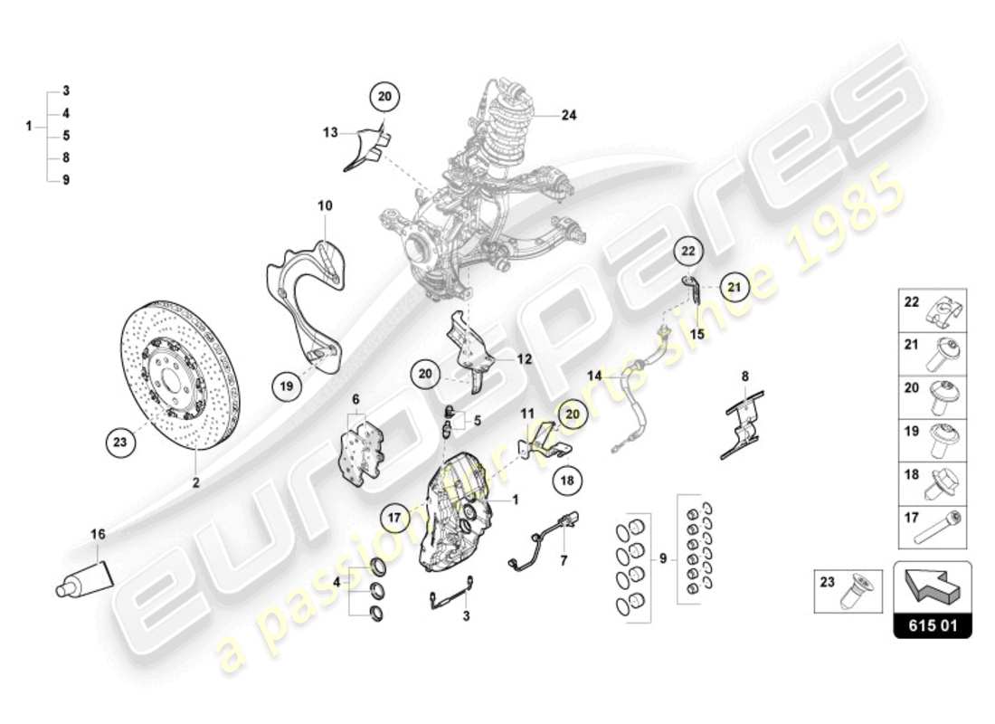 part diagram containing part number wht007585
