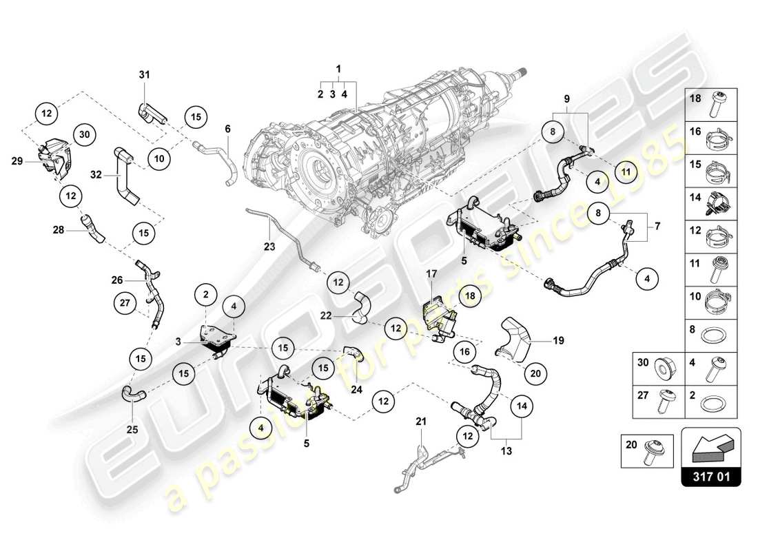 part diagram containing part number 4m0121651a