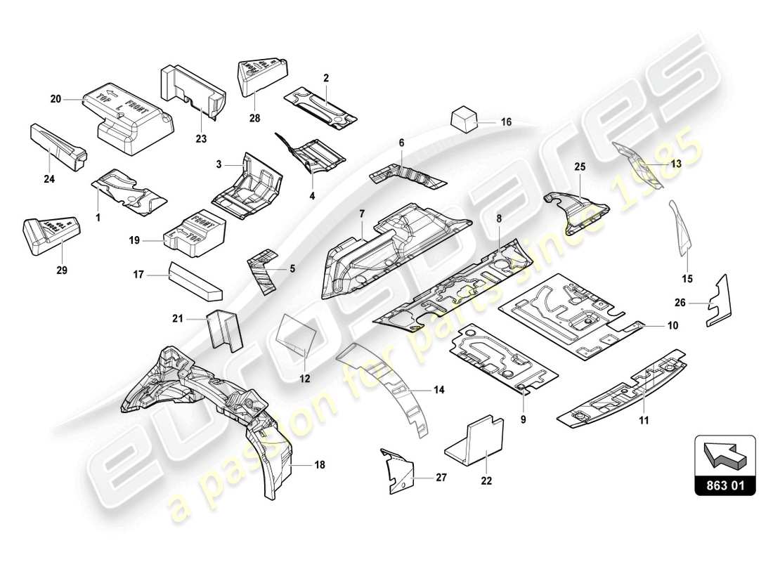 part diagram containing part number 4ml863742