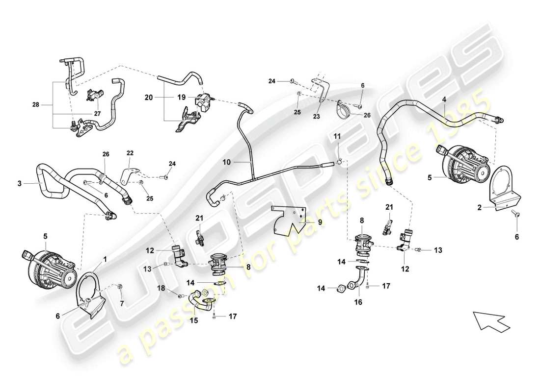 part diagram containing part number 07l131055k