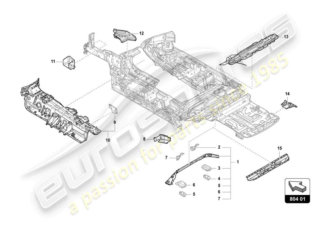 part diagram containing part number 4m6804415