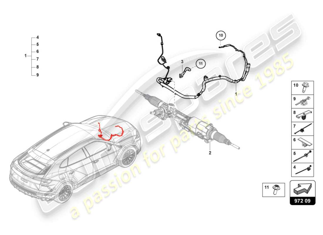 part diagram containing part number 4m0971845bl