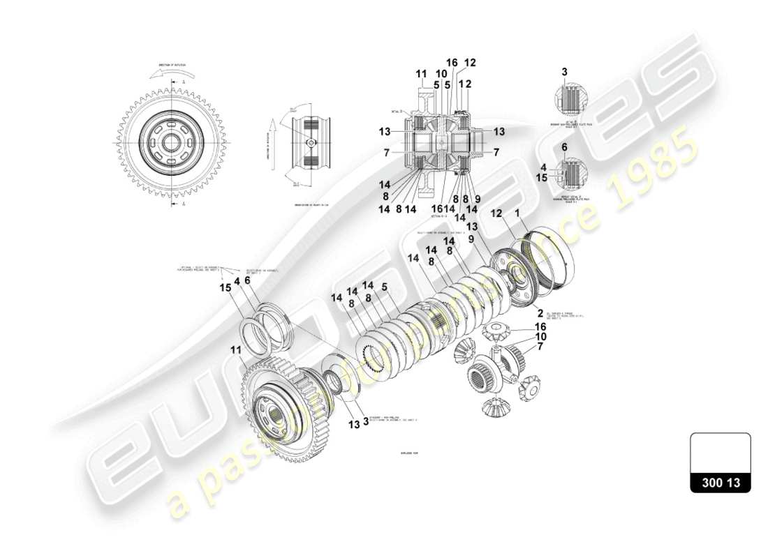 part diagram containing part number 4ta398209h
