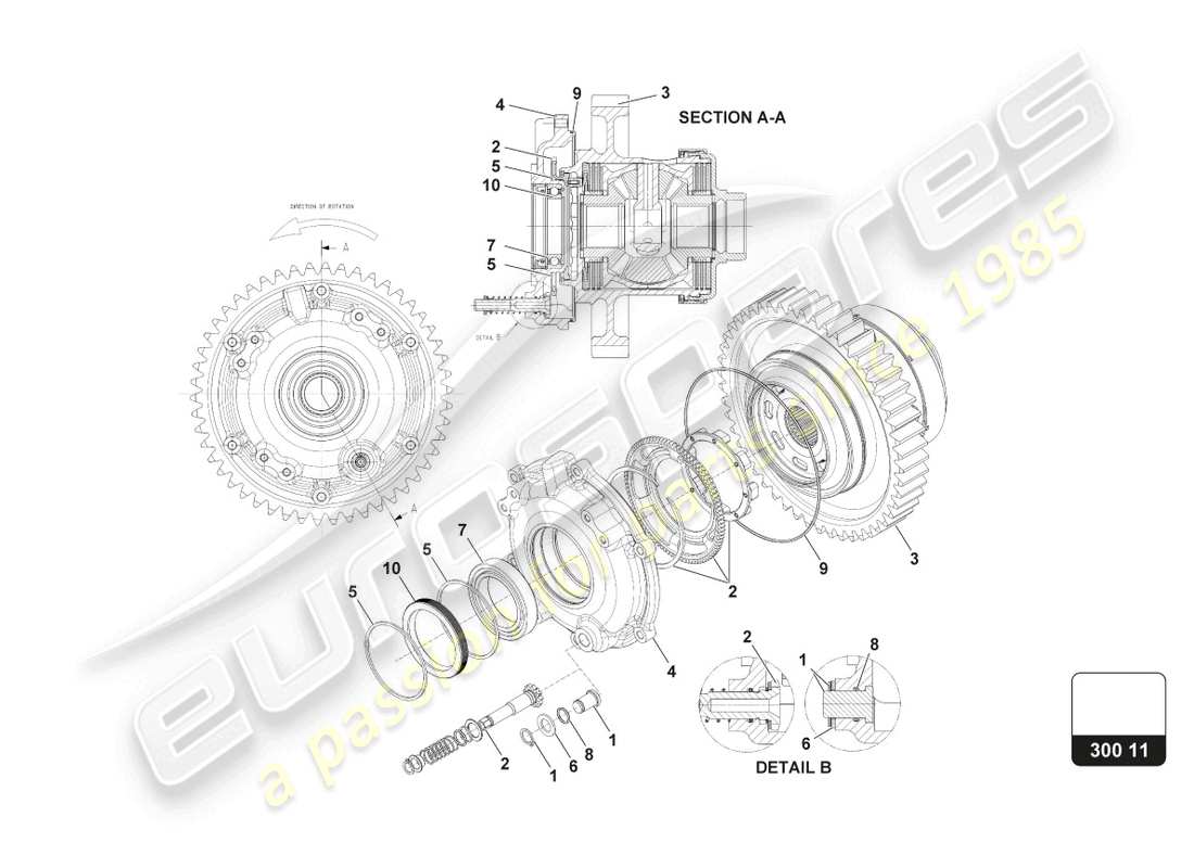 part diagram containing part number 4ta398140ag