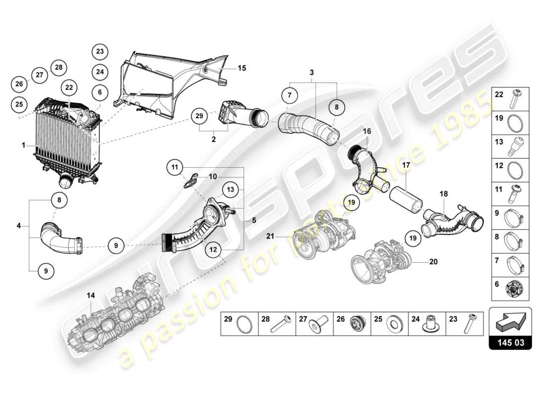 part diagram containing part number n10619801