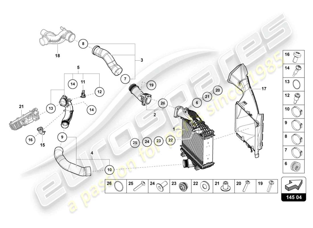 part diagram containing part number 0p2145453a