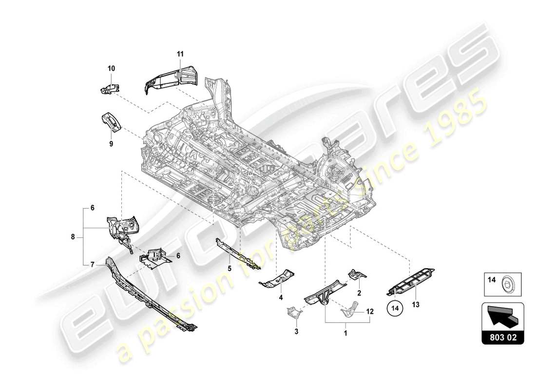 part diagram containing part number 4m0803689c