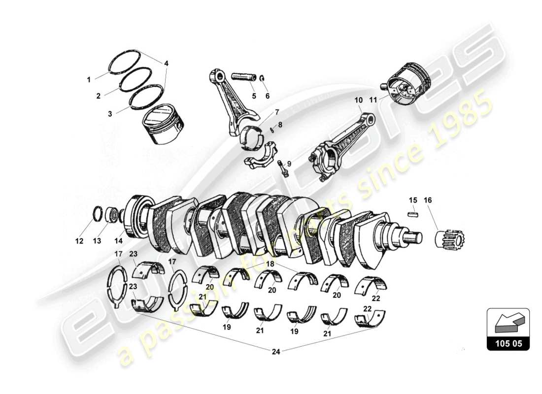 part diagram containing part number 001429507