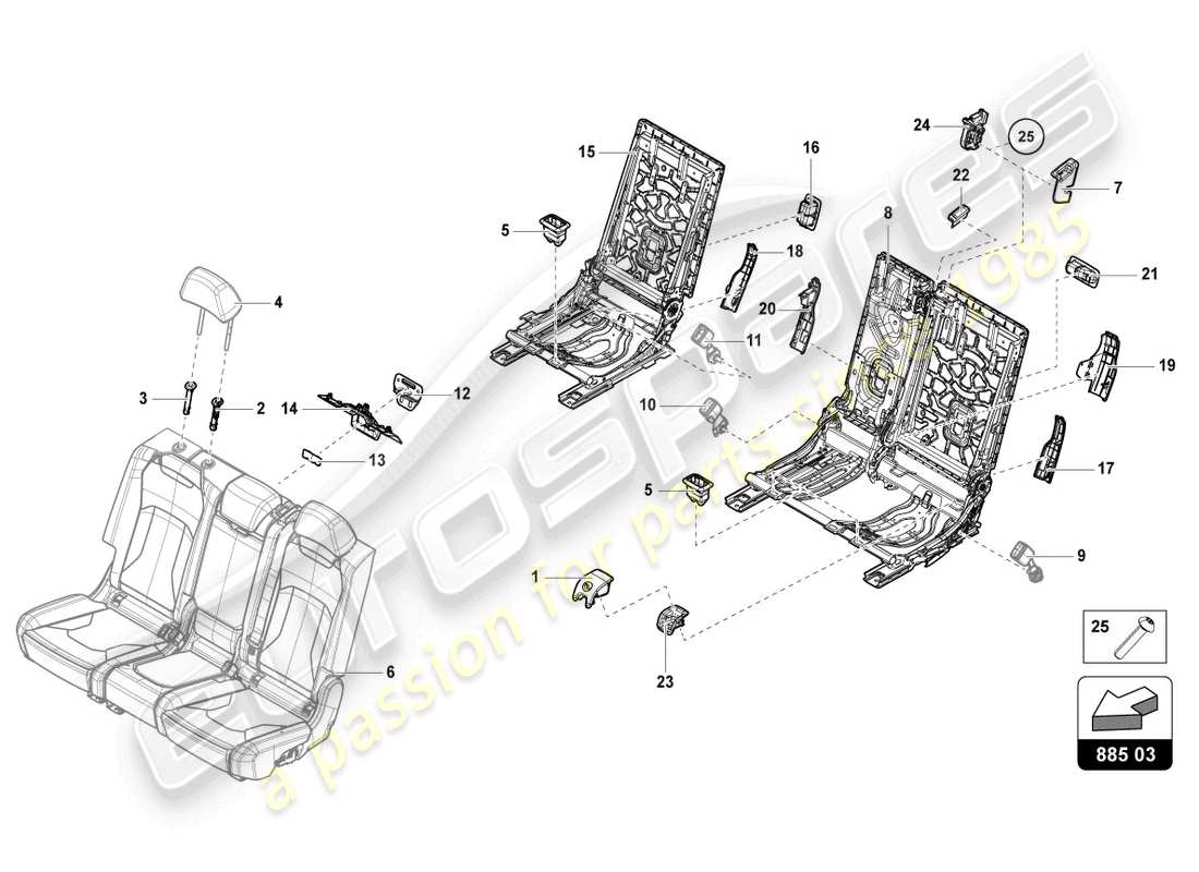 part diagram containing part number 4ml885787a6ps