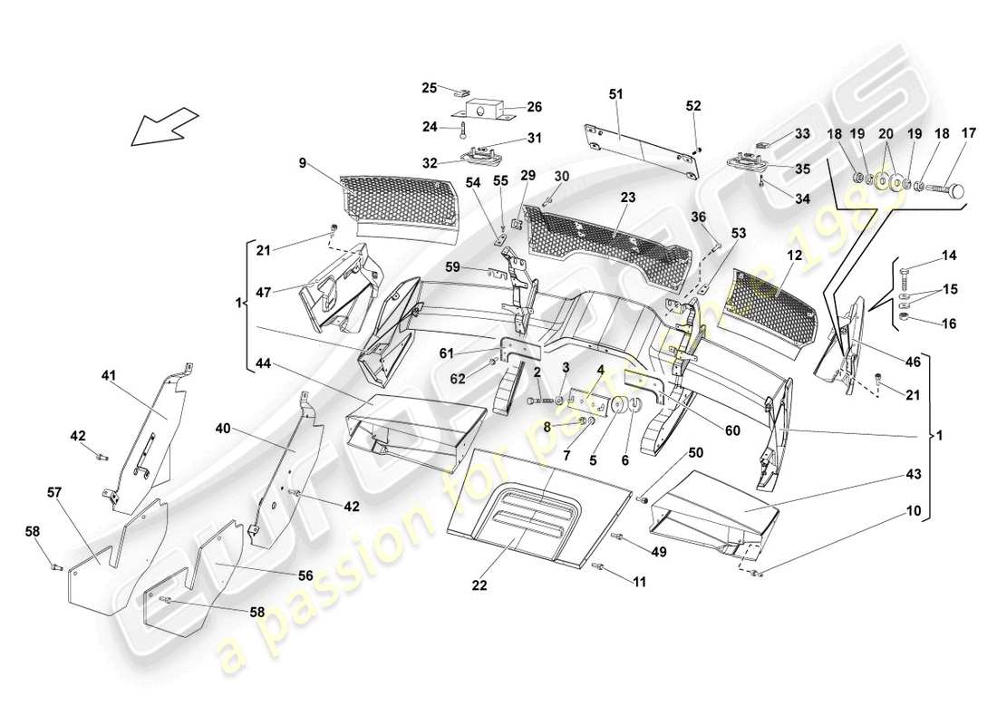 part diagram containing part number 429807348