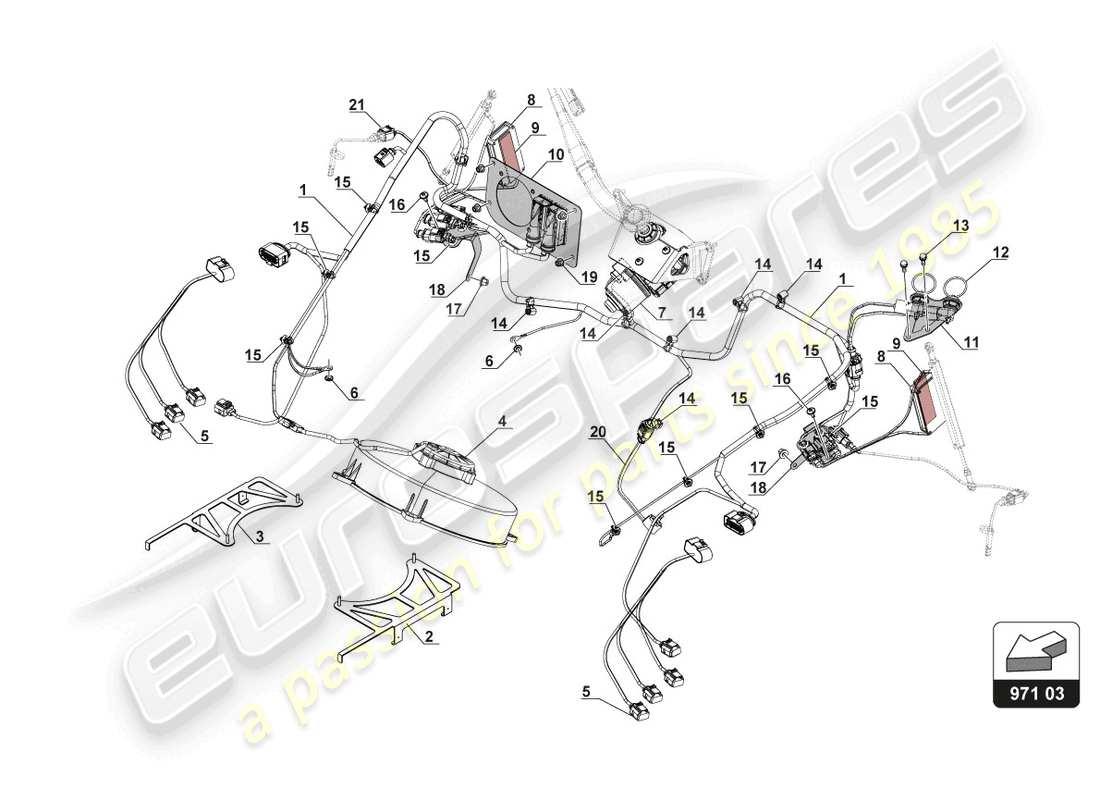 part diagram containing part number 4ta941951