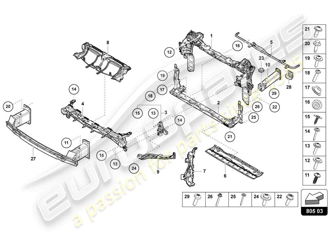 part diagram containing part number n10826101