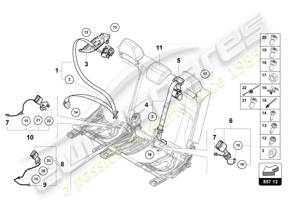 part diagram containing part number 4m8857791a